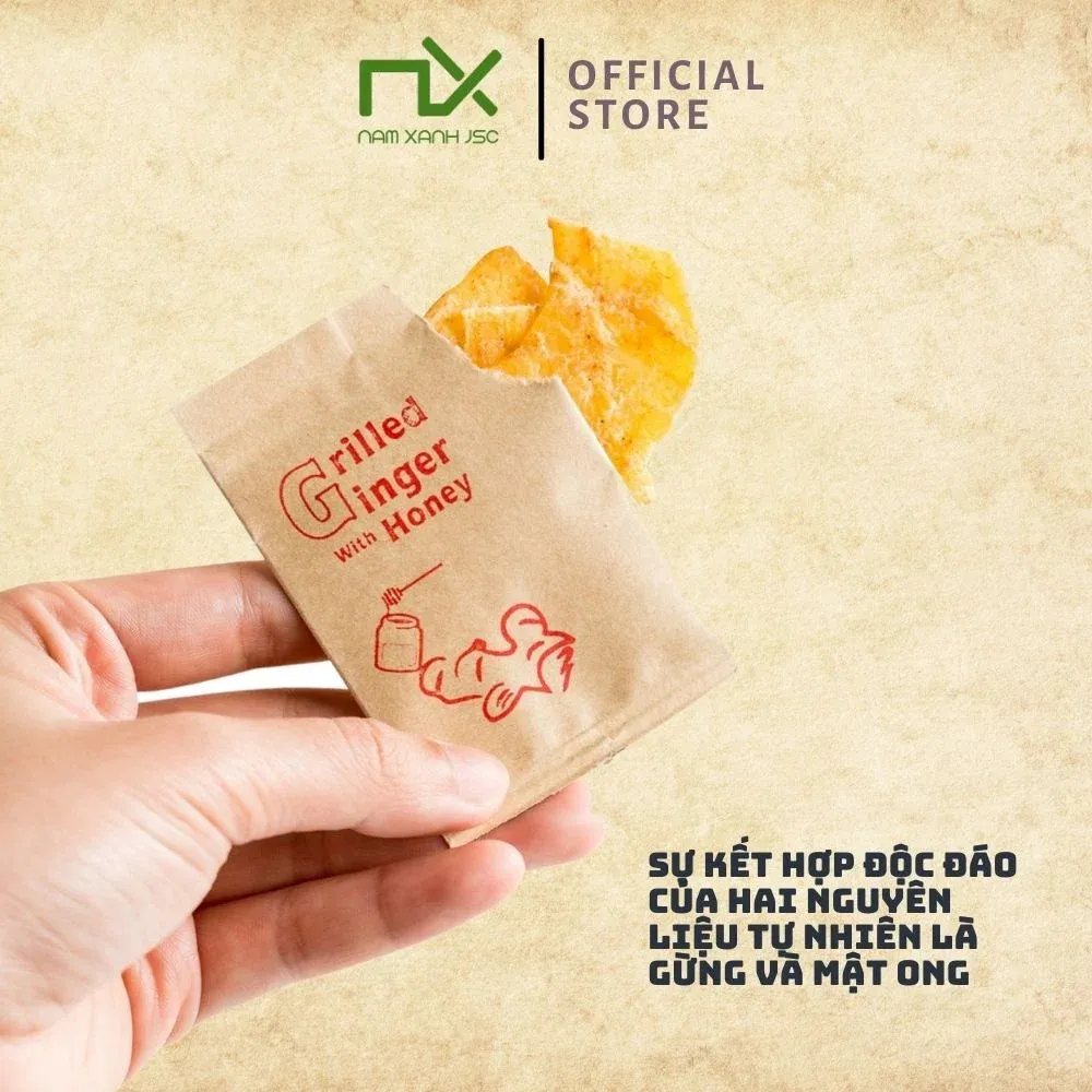 Ảnh Nam Xanh Gừng Nướng Mật Ong Ginger Honey Hộp 80g(110g) 1