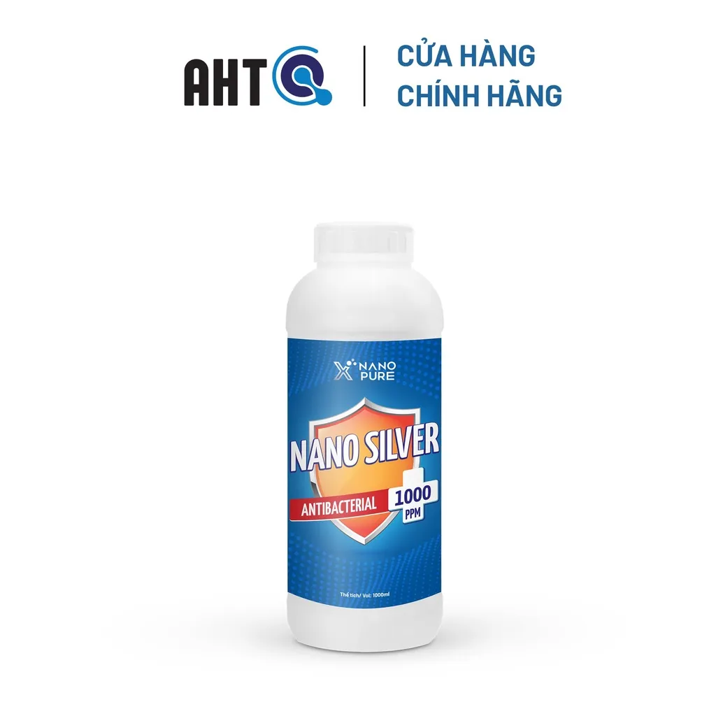 Ảnh Nano bạc diệt khuẩn Nano Xpure 1000ppm - dung dịch khử khuẩn, khử mùi 1000ml 1