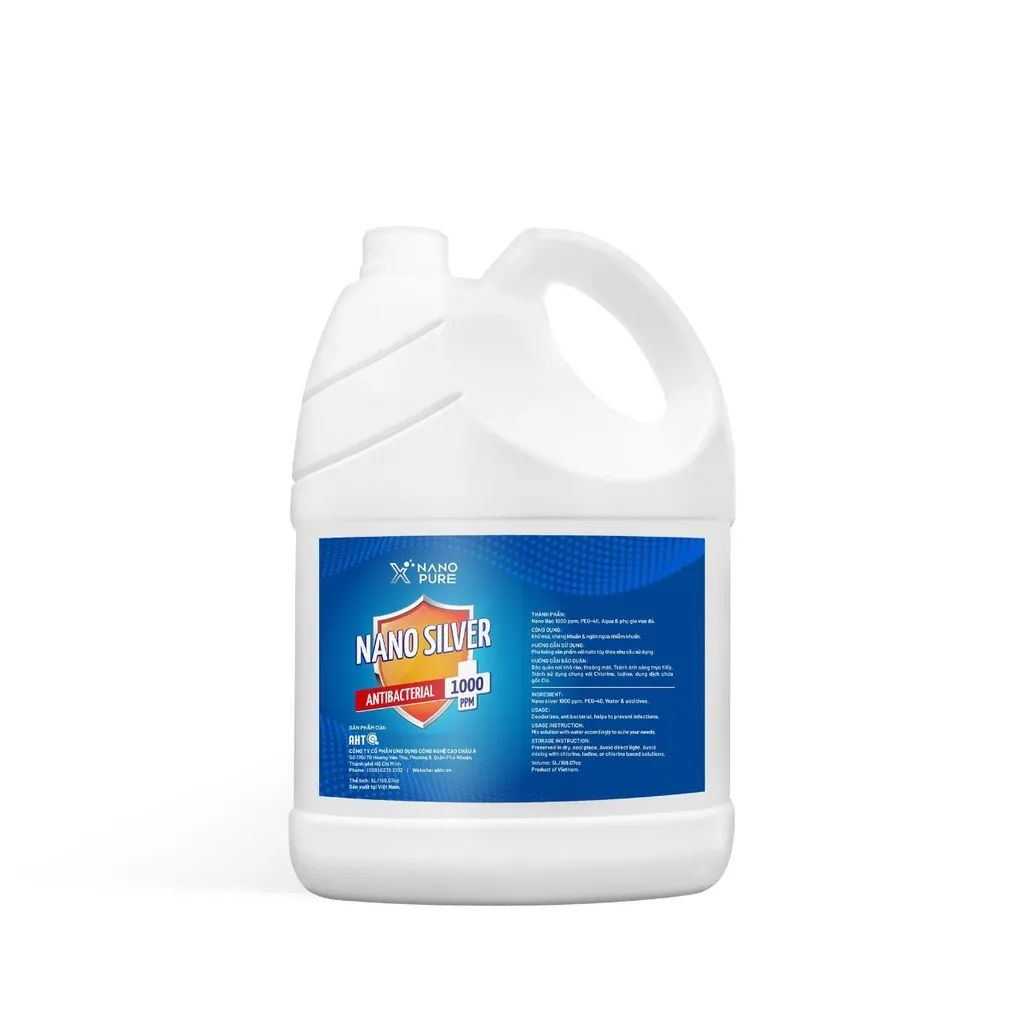 Ảnh Nano bạc diệt khuẩn Nano Xpure 1000ppm - dung dịch khử khuẩn, khử mùi 1000ml 3