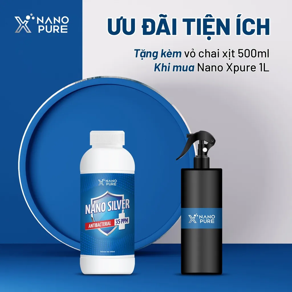 Ảnh NANO BẠC DIỆT KHUẨN-NANO XPURE NANO SILVER 35ppm 1L–DIỆT KHUẨN, NẤM, VIRUS, KHỬ MÙI-NANO BẠC AHT CORP (AHTC) 4
