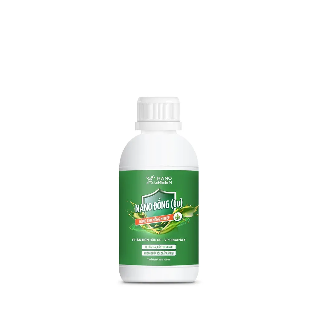 Ảnh Nano đồng Nano Xgreen cung cấp vi lượng, bổ sung dưỡng chất phục hồi cây, chống giá rét 100ml 4