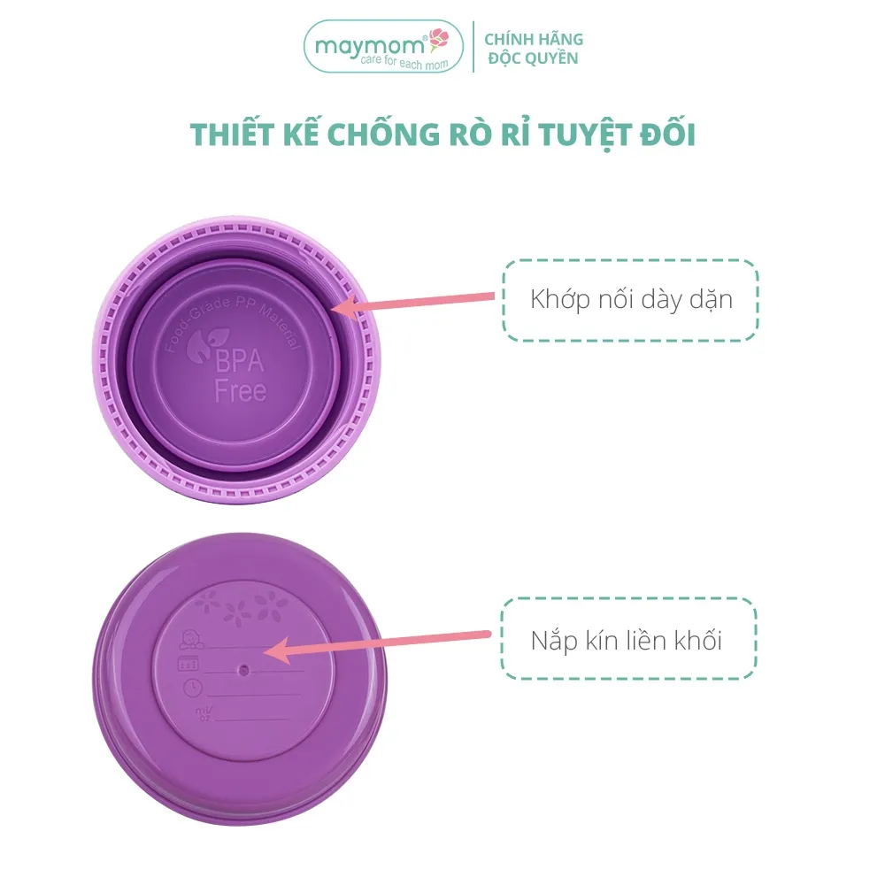 Ảnh Nắp Bình Sữa Mama's Choice, Tương Thích Bình Sữa Cổ Rộng Spectra, Avent, Rozabi và Bình Sữa Cổ Hẹp Medela, Unimom 2