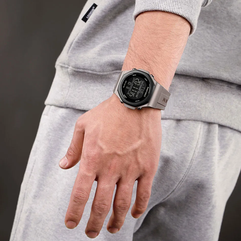 Ảnh Naviforce Quân Đội Nam Thể Thao Đa Năng Kỹ Thuật Số Chống Thấm Nước Đồng Hồ Điện Tử Học Sinh Cho Nam 3