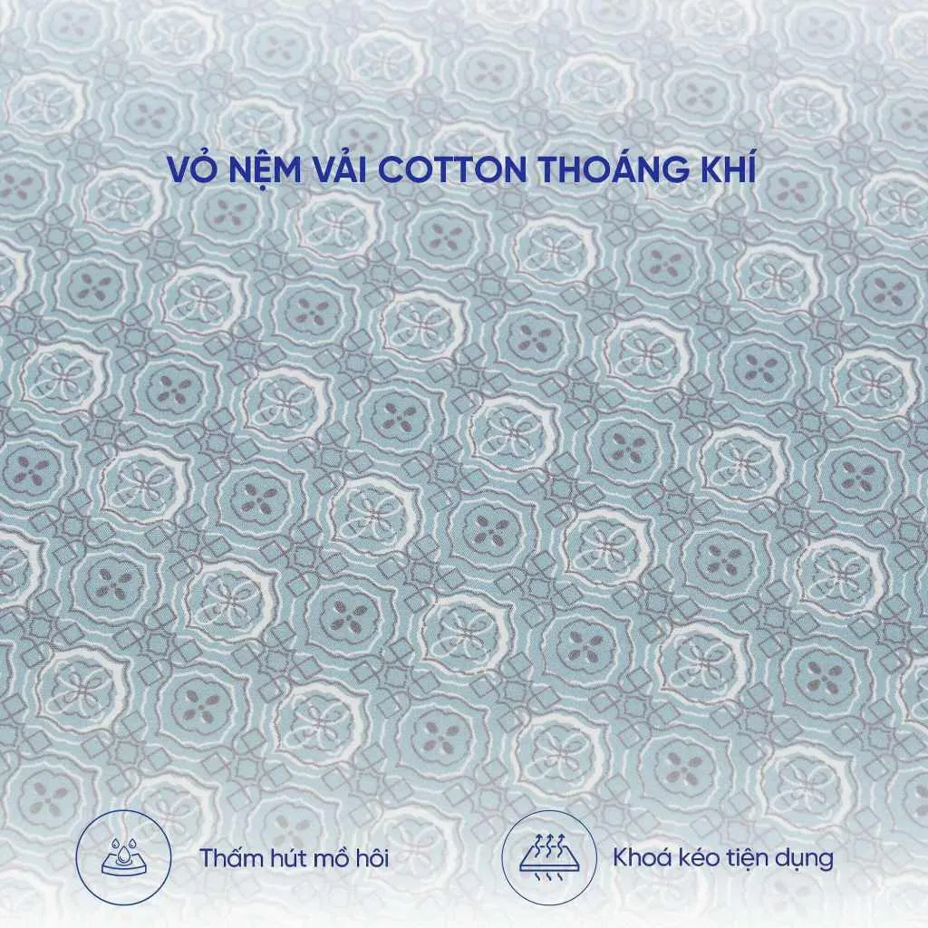 Ảnh Nệm Bông ép Wonjun Pure & Fresh dày 5/9cm 1