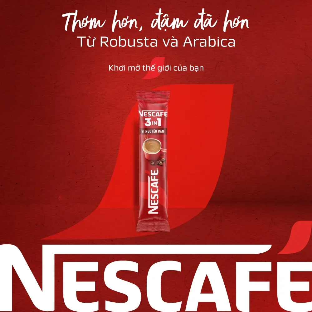 Ảnh NESCAFÉ 3IN1 VỊ NGUYÊN BẢN (Bịch 46+3 gói x 16g) 3