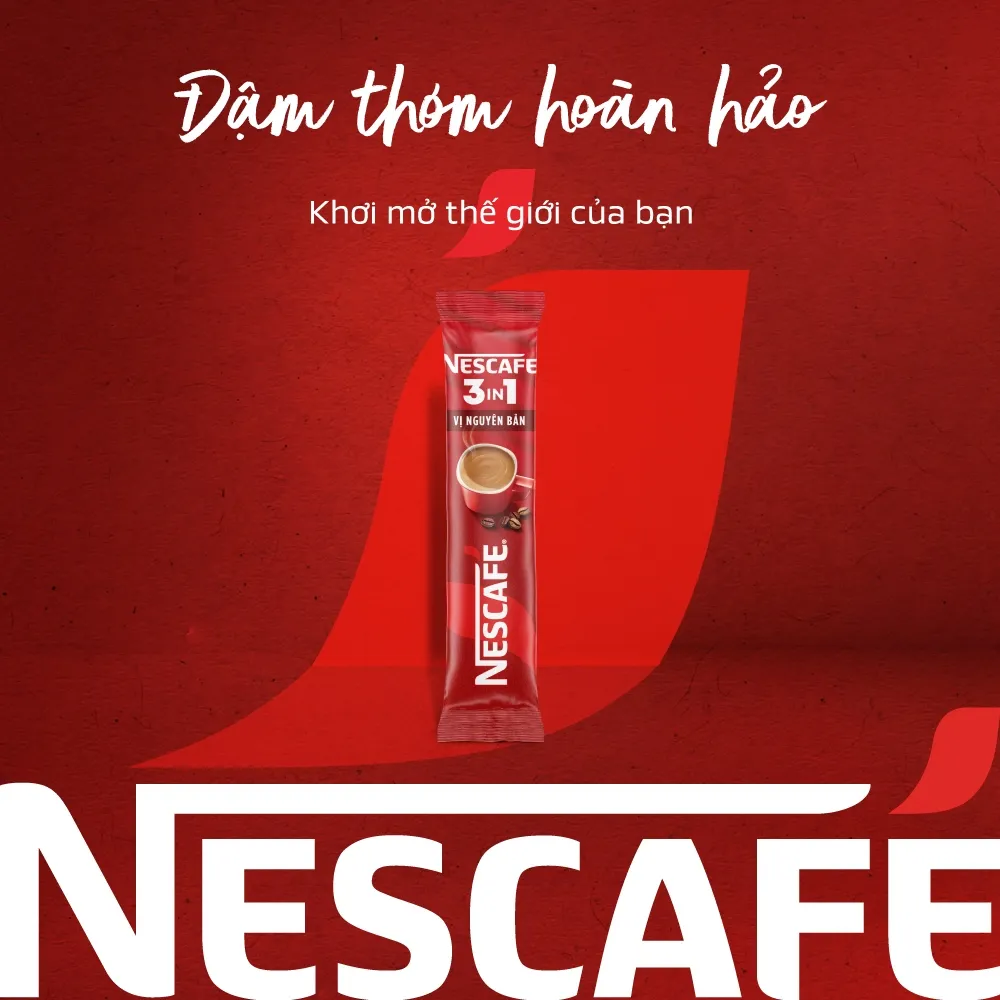 Ảnh NESCAFÉ 3IN1 VỊ NGUYÊN BẢN (Bịch 46+3 gói x 16g) 4