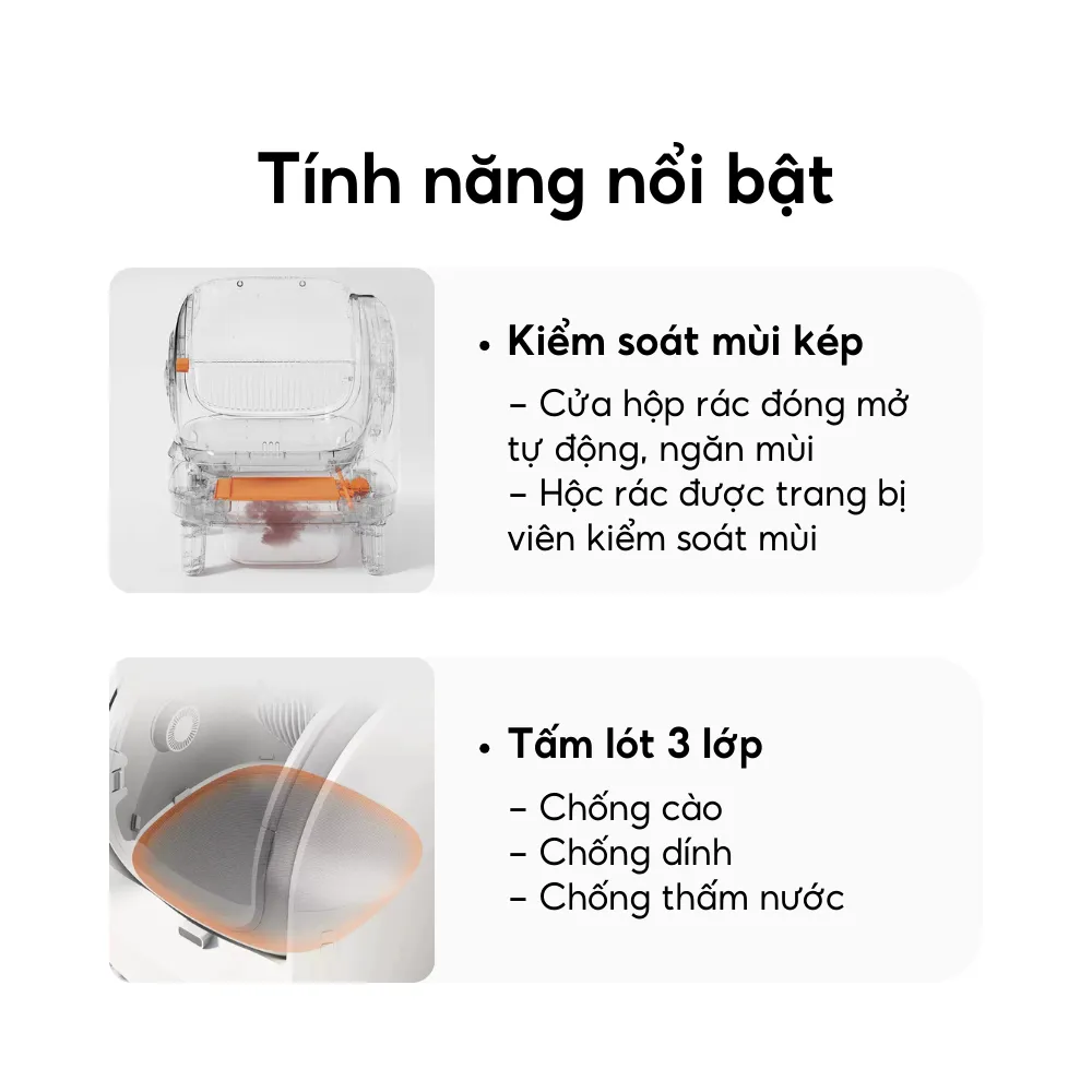 Ảnh [New 2025] Máy Dọn Vệ Sinh Cho Mèo HELIPET OPEN-TOP 2025 Bản Quốc Tế Kết Nối Wifi 1