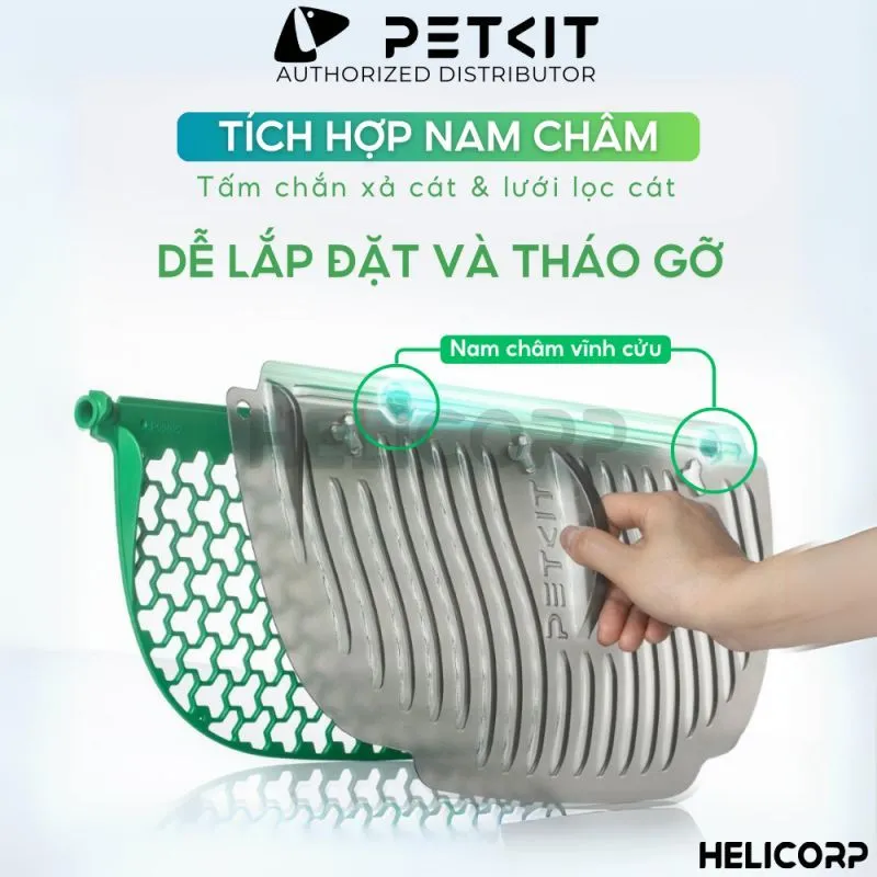Ảnh [NEW 2025] Nhà Vệ Sinh Cho Mèo PETKIT, Máy Vệ Sinh Tự Động Cho Mèo Pura Max  - HeLiPet Hà Nội 4