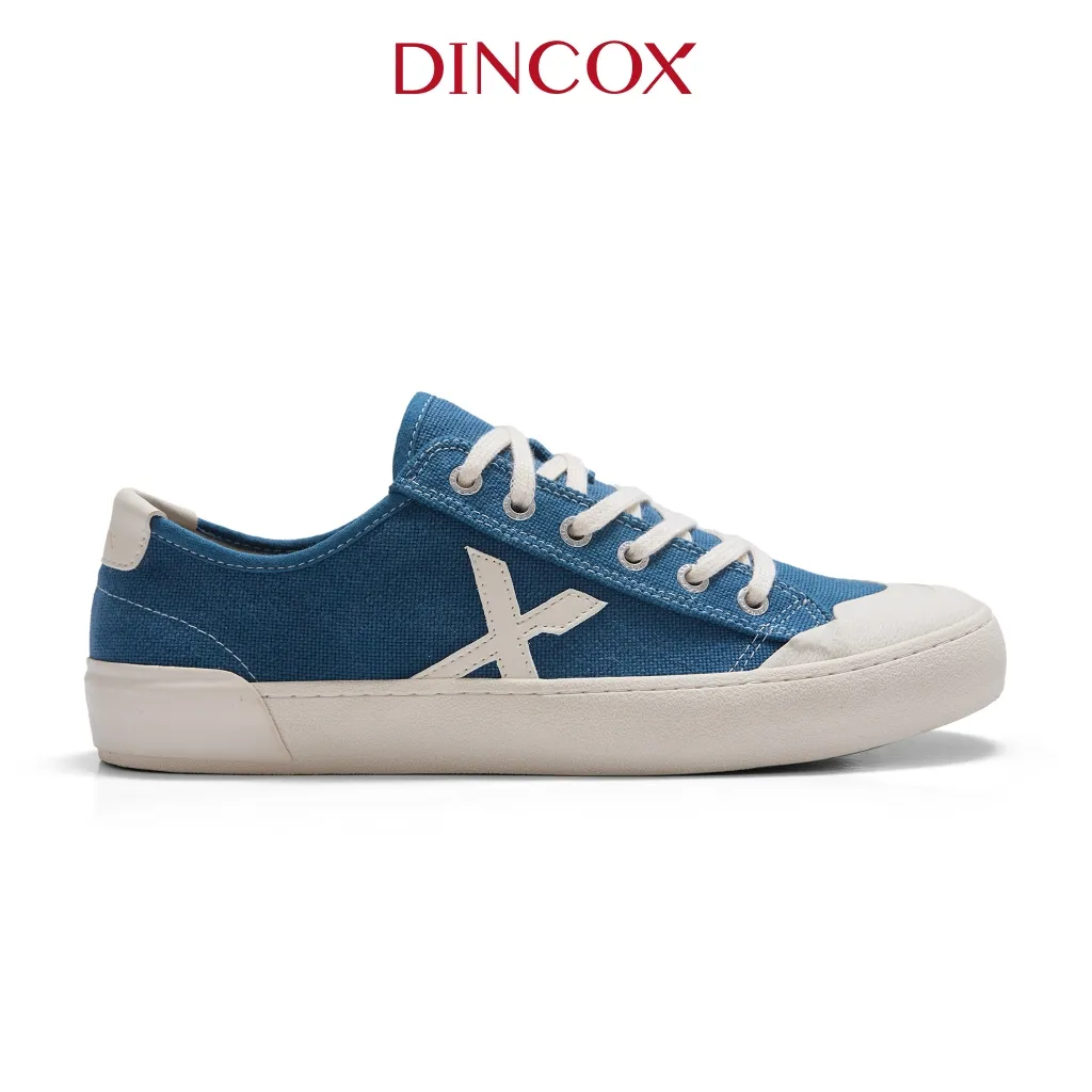 Ảnh New Arrivals | Giày Sneaker Vải Nam DINCOX DC42 BLUE WASH, Chất Liệu Canvas Cao Cấp, Phong Cách Đơn Giản Dễ Phối Đồ 2