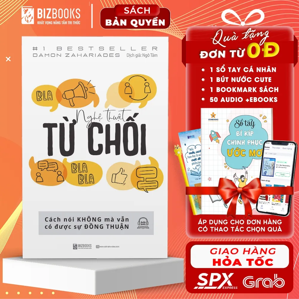 Ảnh Nghệ Thuật Từ Chối - Cách Nói Không Mà Vẫn Có Được Sự Đồng Thuận - Sách Kỹ Năng Giao Tiếp 1