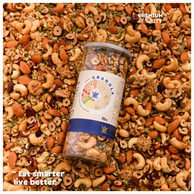 Ảnh Ngũ cốc Ăn Kiêng VUA YẾN MẠCH - Granola Dinh dưỡng 1