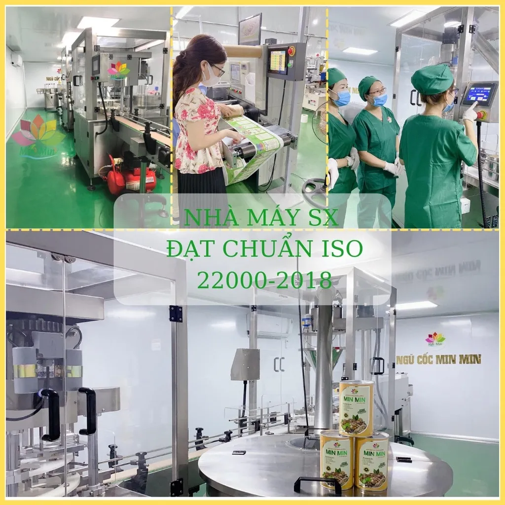 Ảnh Ngũ Cốc Min Min 500g Cao Cấp  - Giành Cho Mẹ Bầu - Bổ Sung Dinh Dưỡng - Lợi Sữa 3