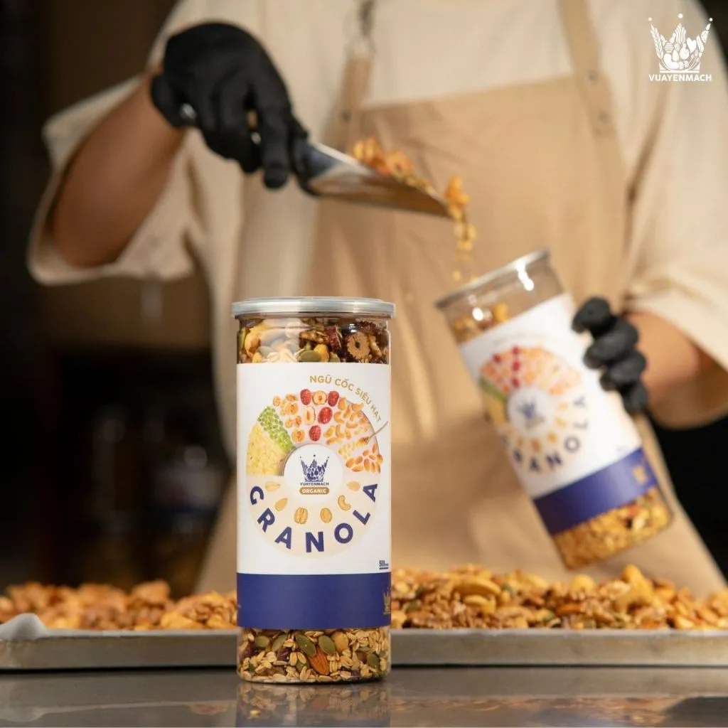 Ảnh Ngũ cốc Vua Yến Mạch Siêu Hạt 500gr Ăn kiêng 2