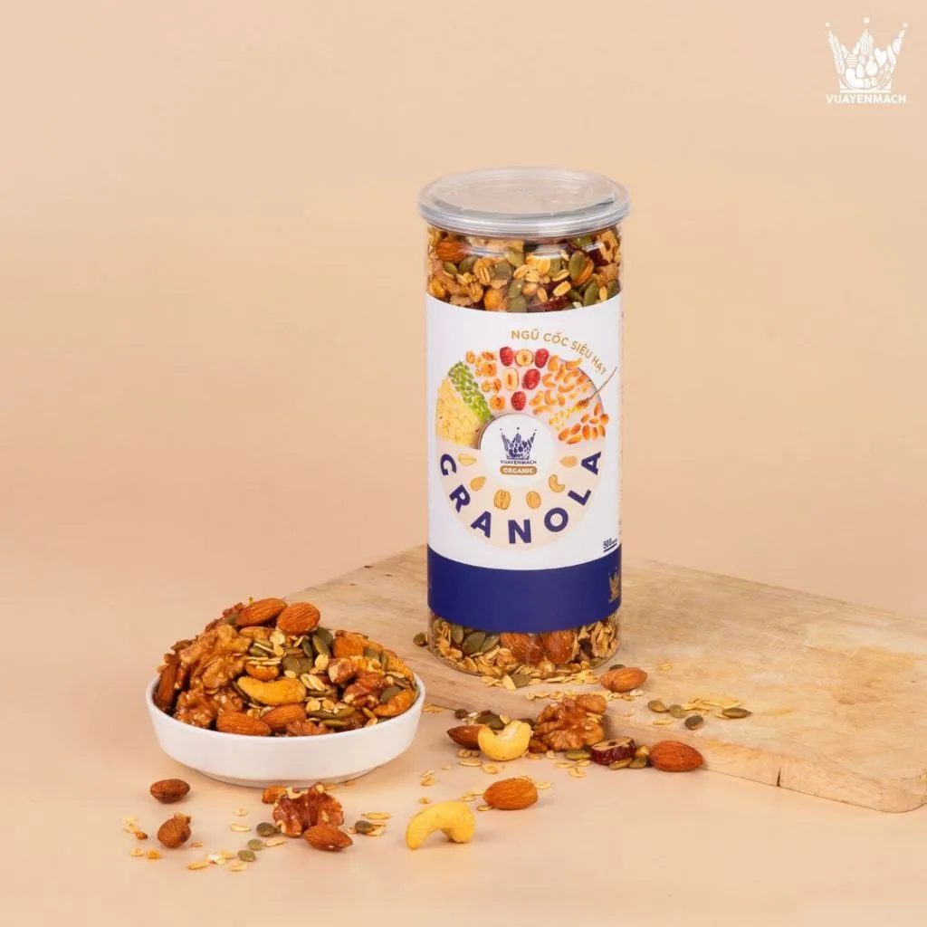Ảnh Ngũ cốc Vua Yến Mạch Siêu Hạt 500gr Ăn kiêng 4