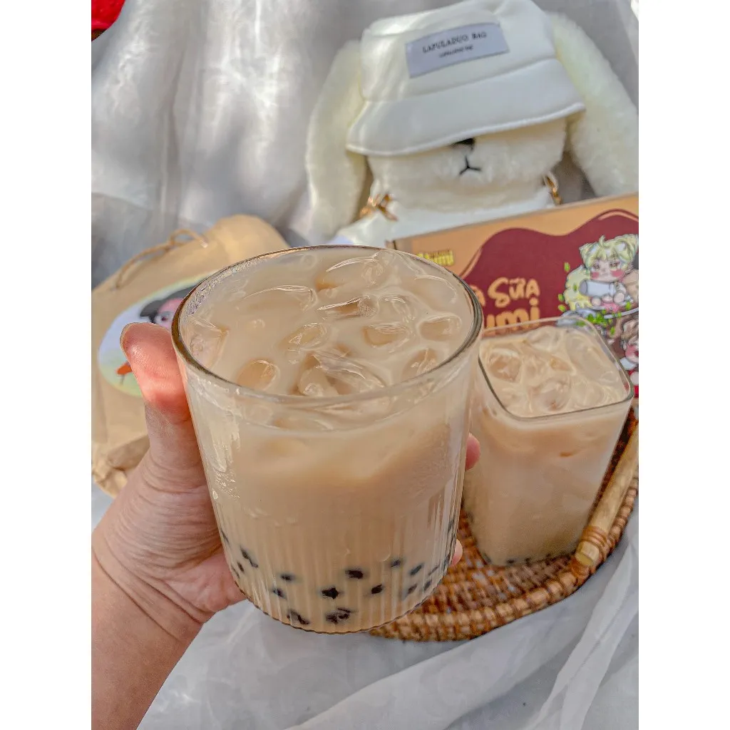 Ảnh Nguyên liệu làm Trà sữa tự nấu Trạm ngọt Yumi các loại kèm hướng dẫn làm tại nhà thơm ngon an toàn vệ sinh 4