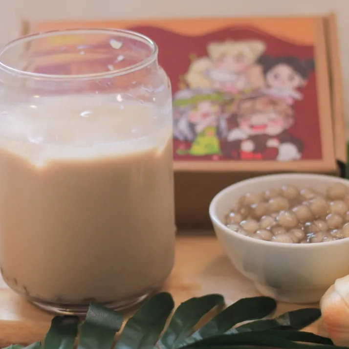 Ảnh Nguyên liệu làm Trà sữa tự nấu Trạm ngọt Yumi các loại set nhỏ 5-7 ly kèm hướng dẫn 3