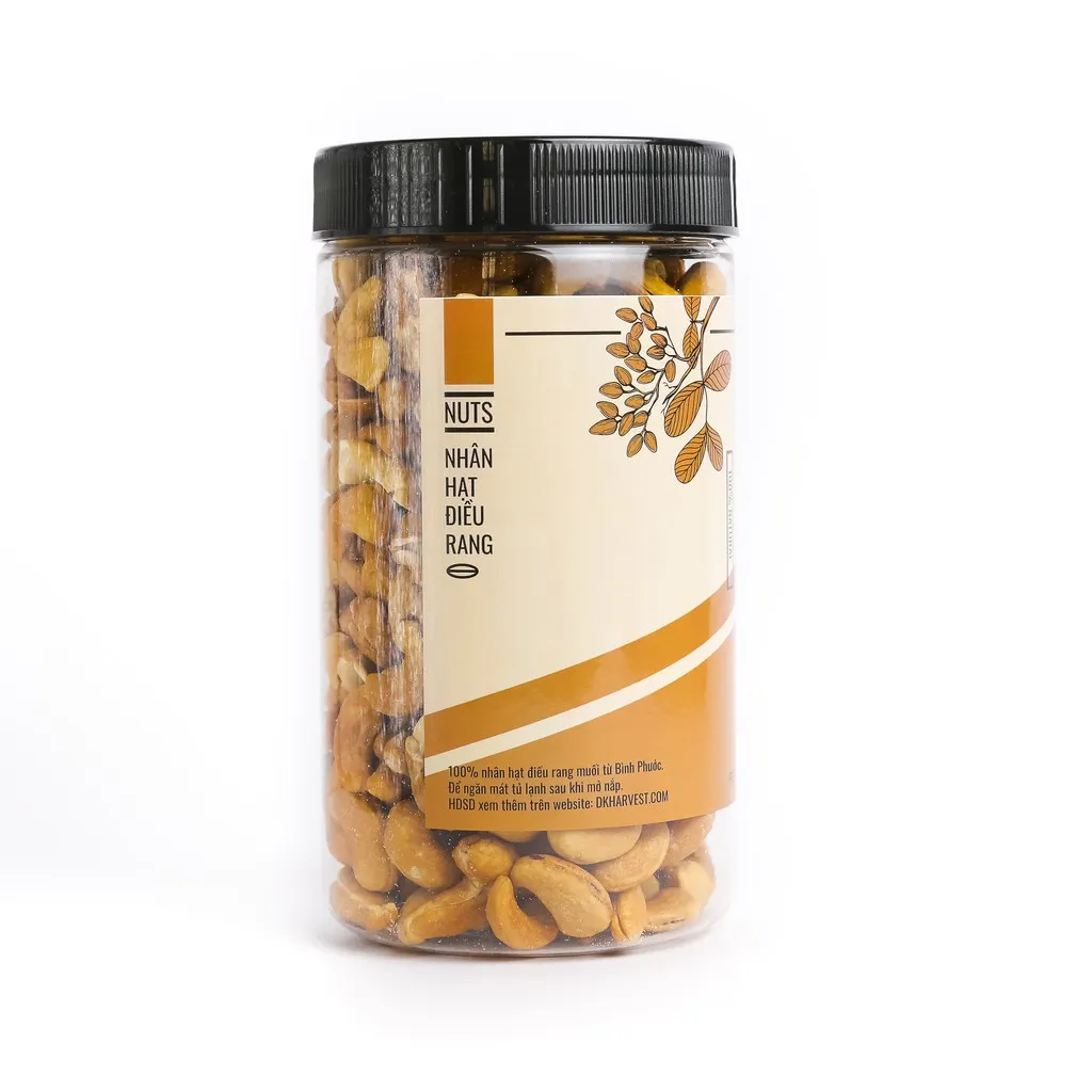 Ảnh Nhân Hạt Điều Rang Mộc DK Harvest 250g/500g - Không Gia Vị | Giàu Dinh Dưỡng, Tốt Cho Tim Mạch, Xây Dựng Cơ Bắp 3