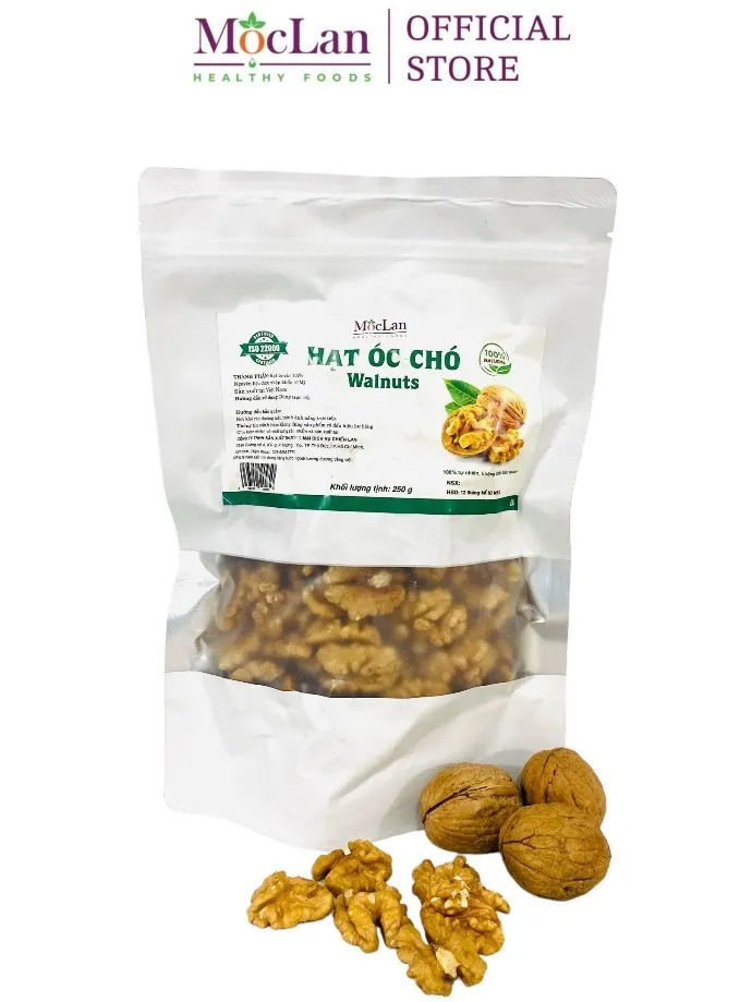 Ảnh Nhân Hạt Óc Chó Vàng Mộc Lan, Hạt Óc Chó USA Tốt Cho Mẹ Bầu và Trí Nhớ, Chất Lượng Cao 250G - 500G 4