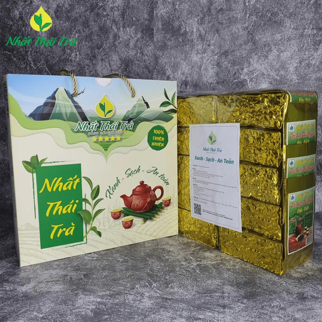 Ảnh Nhất Thái Trà Đặc Biệt - Trà Thái Nguyên cao cấp hương quyến rũ ngọt sâu màu nước xanh trong ánh vàng 4