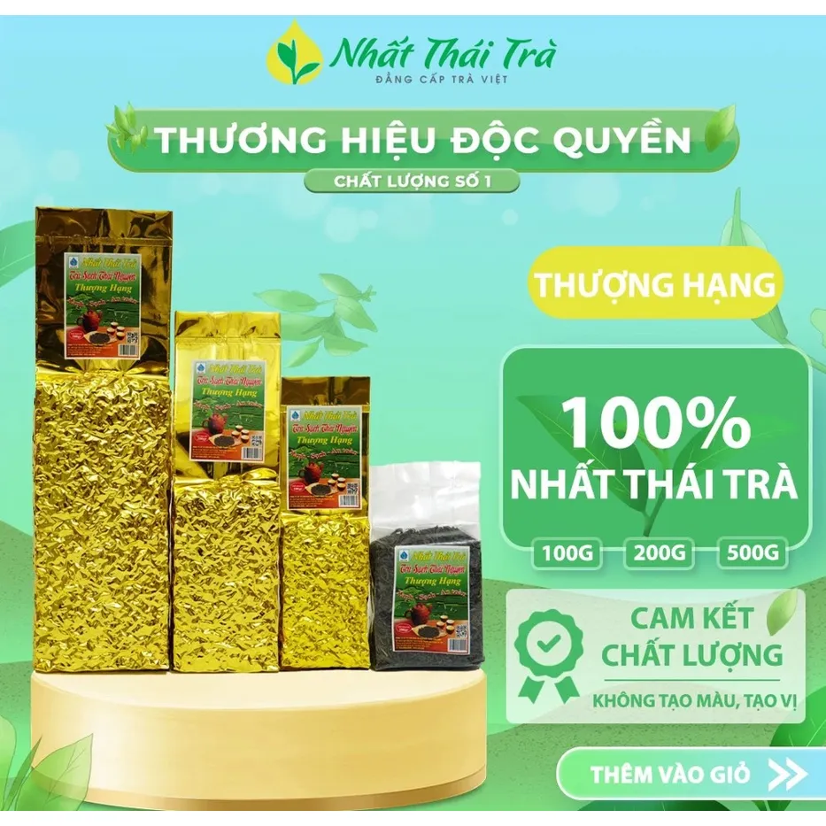 Ảnh Nhất Thái Trà Thượng Hạng Trà Thái Nguyên cao cấp vị chát êm đượm ngây hậu ngọt sâu 1