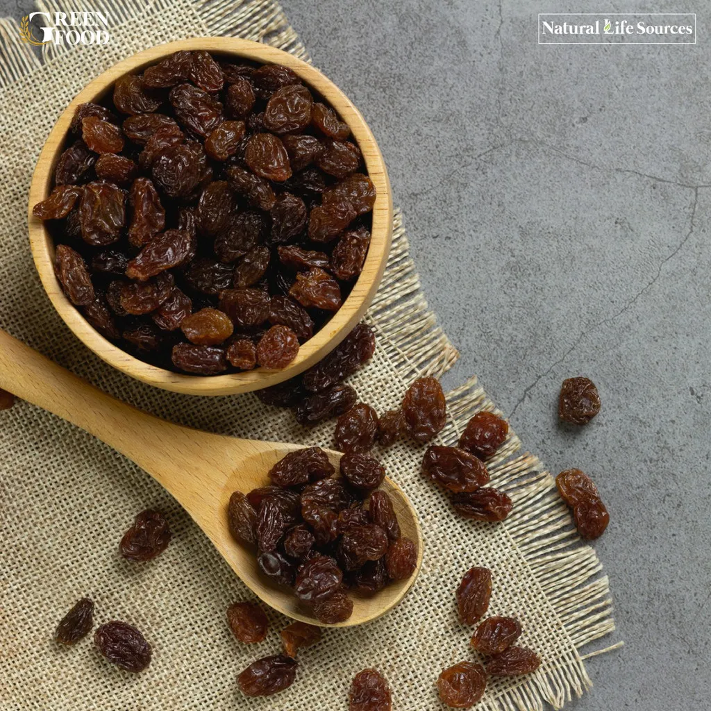 Ảnh Nho khô đen Chile Just Snack kích cỡ Jumbo làm khô tự nhiên | Hộp 250g, Đồ ăn Vặt Healthy 4
