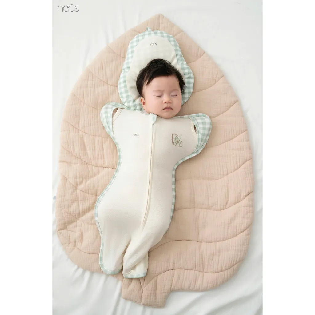Ảnh Nhộng chũn ngủ chống giật mình thoáng khí cho bé Nous ( S/M/L ) 3