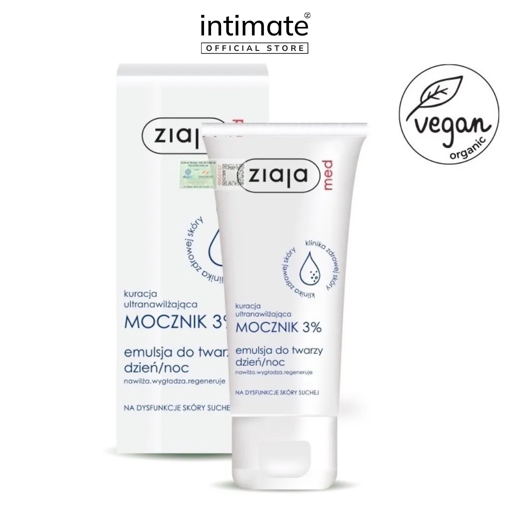 Ảnh Nhũ Tương Làm Mềm Da 3% Urê Ziaja Med Giúp Dưỡng Ẩm, Giảm Khô, Thô Ráp Và Nứt Nẻ Da 50ml 4