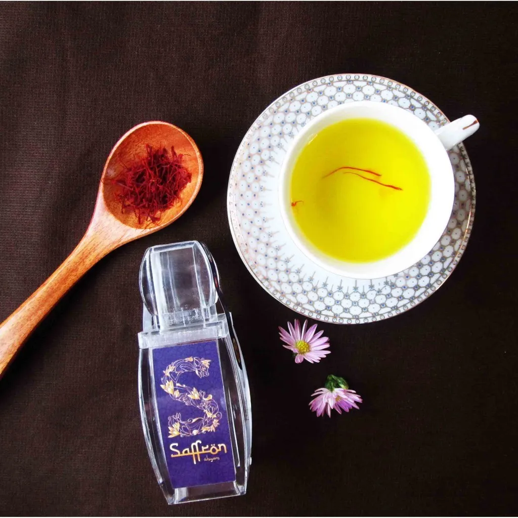 Ảnh Nhụy Hoa Nghệ Tây Saffron Shyam 1gram/hộp 2