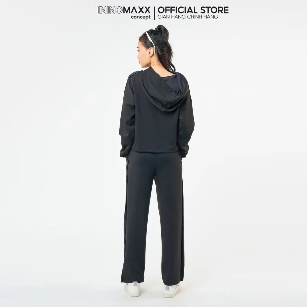 Ảnh NINOMAXX Set áo và quần thời trang Nữ dài chất poly pha rayon 2104119 3