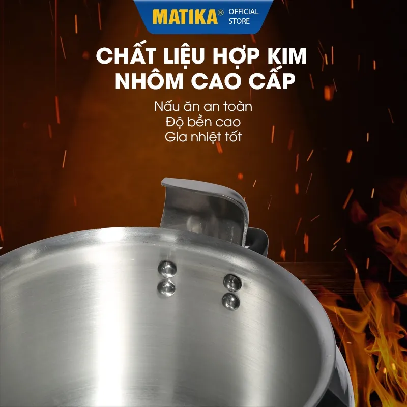 Ảnh Nồi Áp Suất Bếp Gas MATIKA Dung Tích 7L MTK-9270 3