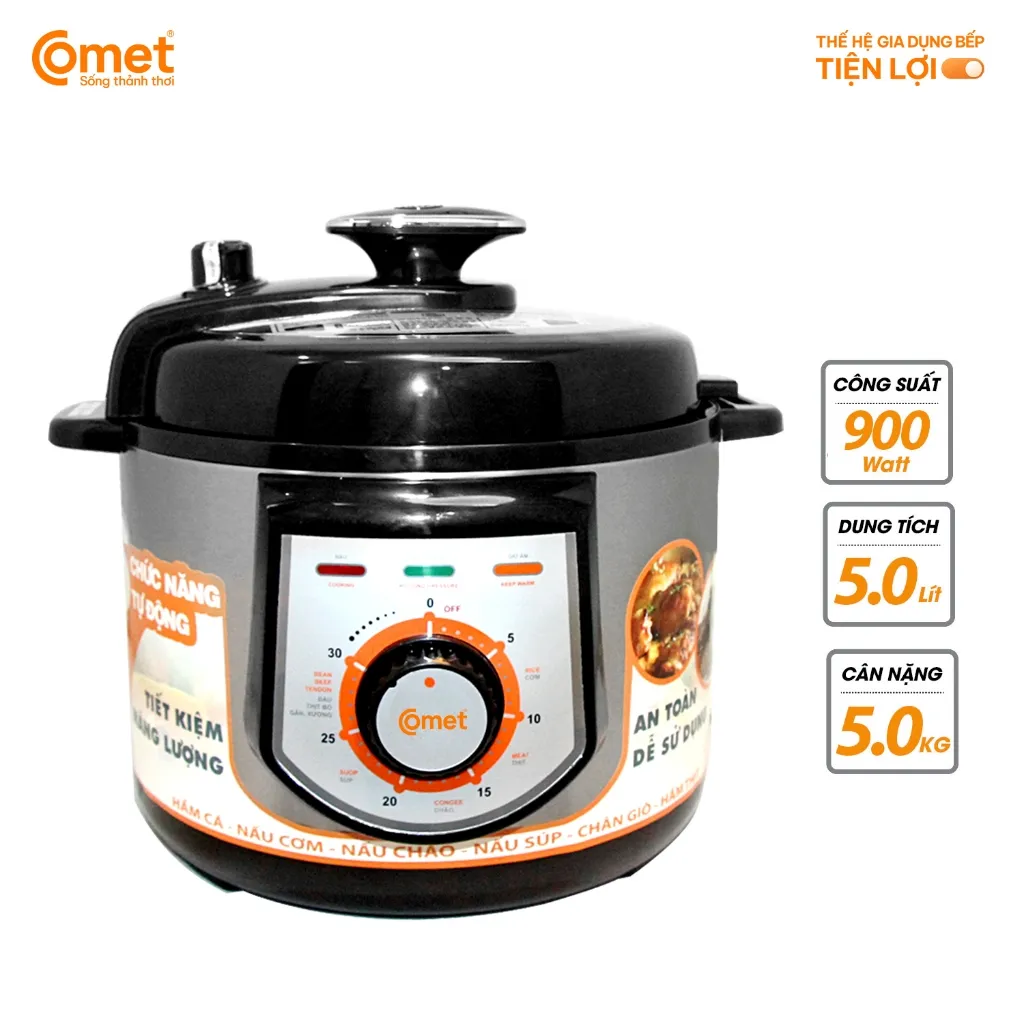 Ảnh Nồi áp suất điện 5L COMET - CM6150 3