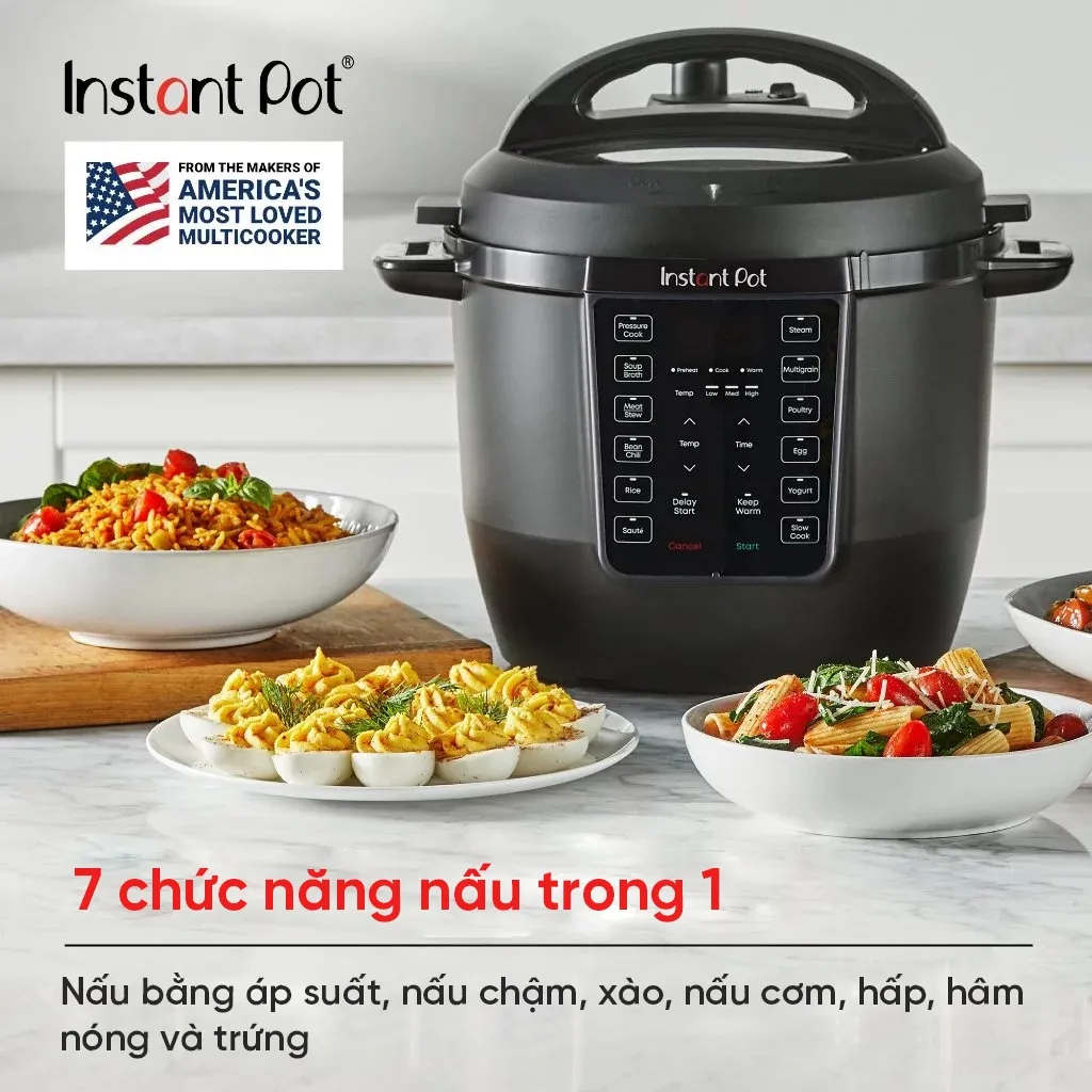 Ảnh Nồi áp suất điện đa năng Instant Pot RIO 60 5,7L - Công suất 1000W 2