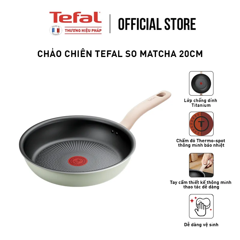 Ảnh Nồi chảo chống dính đáy từ Tefal So Matcha chống dính an toàn 2