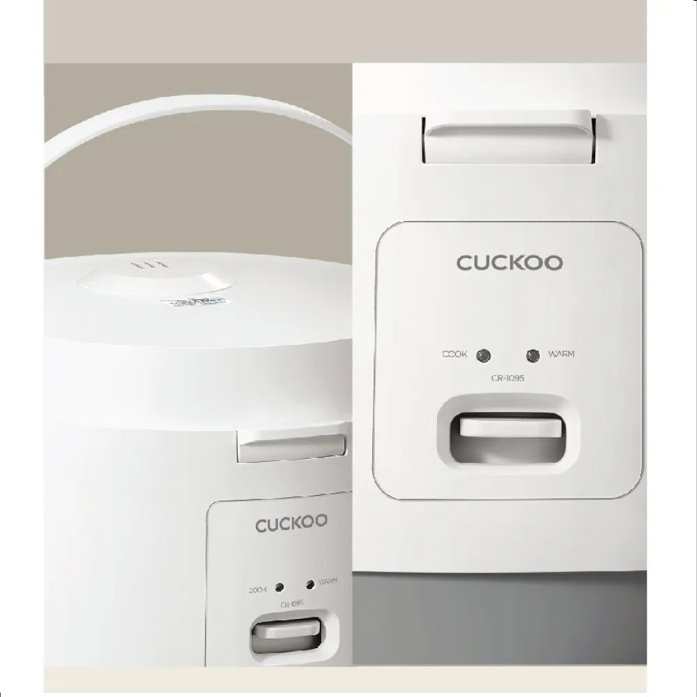 Ảnh Nồi cơm điện Cuckoo 1.8L CR-1095 màu trắng- Công nghệ nhiệt 3D - bản quốc tế tiếng Anh - Hàng chính hãng Cuckoo Việt Nam 2