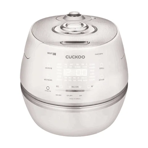 Ảnh Nồi cơm điện tử áp suất cao tần Cuckoo 1.8L CRP-CHAS109FW (Màu Trắng) - Lòng nồi INOX chống trầy xước - Cuckoovina 1