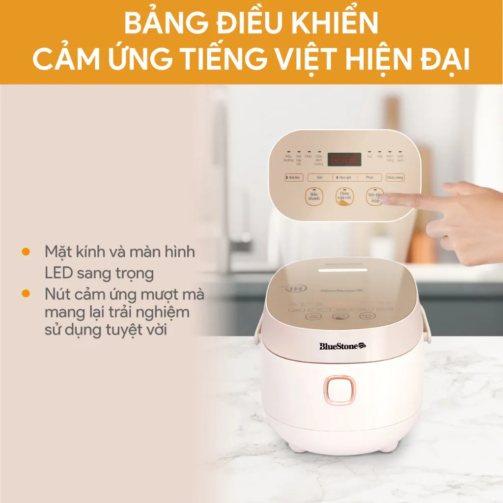 Ảnh Nồi Cơm Điện Tử Cao Tần BlueStone RCB-5981 - 1.2 Lít - 1200W 1
