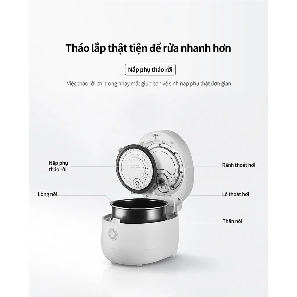 Ảnh Nồi cơm điện tử CUCKOO CR-0675F phiên bản quốc tế 1,08 lít- Lòng nồi chống dính - Hàng chính hãng 3