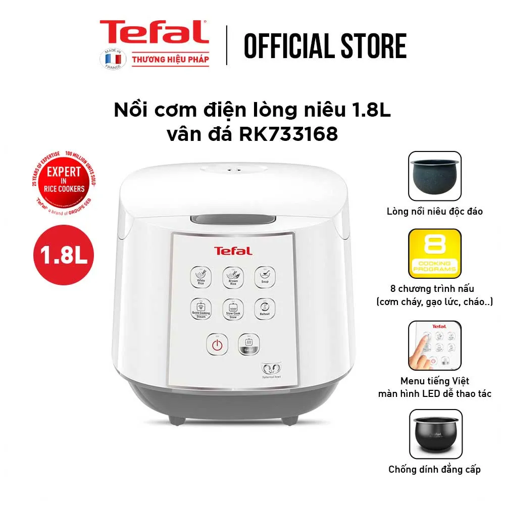 Ảnh Nồi cơm điện tử Tefal RK733168 - 1.8L, 750W 2