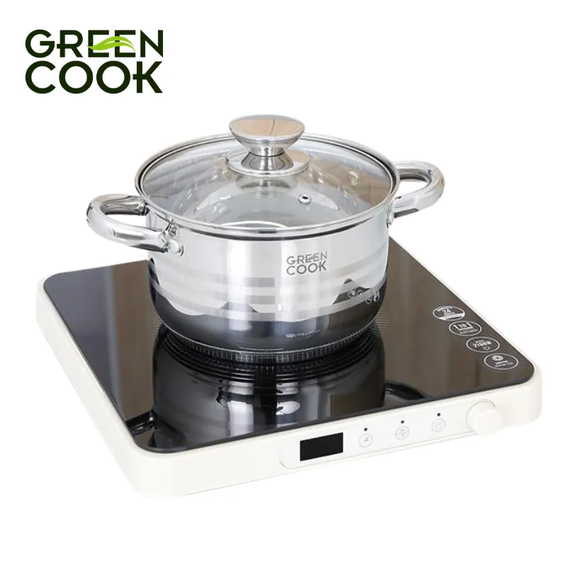 Ảnh Nồi Inox 5 đáy cao cấp PFOA free 18 cm Green Cook GCS243-18IH 3