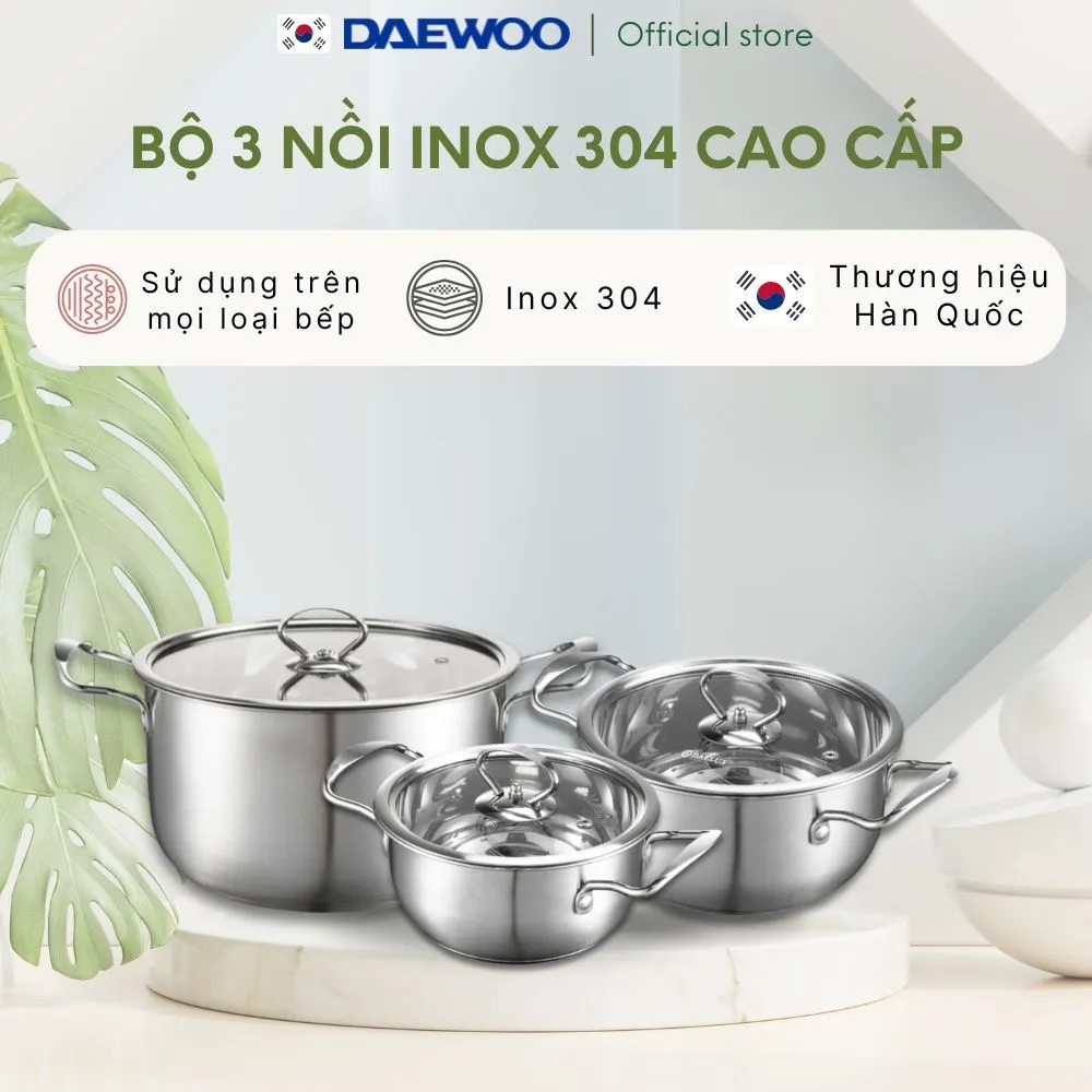 Đánh giá Nồi Inox Bếp Từ 5 Đáy Daelux: Siêu Bền, Đa Năng, Giá Tốt