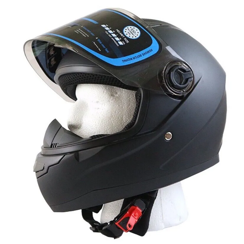 Ảnh Nón bảo hiểm Fullface chính hãng - Kính chống lóa - Vòng đầu 57-59cm - Bảo hành 12 tháng - BKtec - BK31 1
