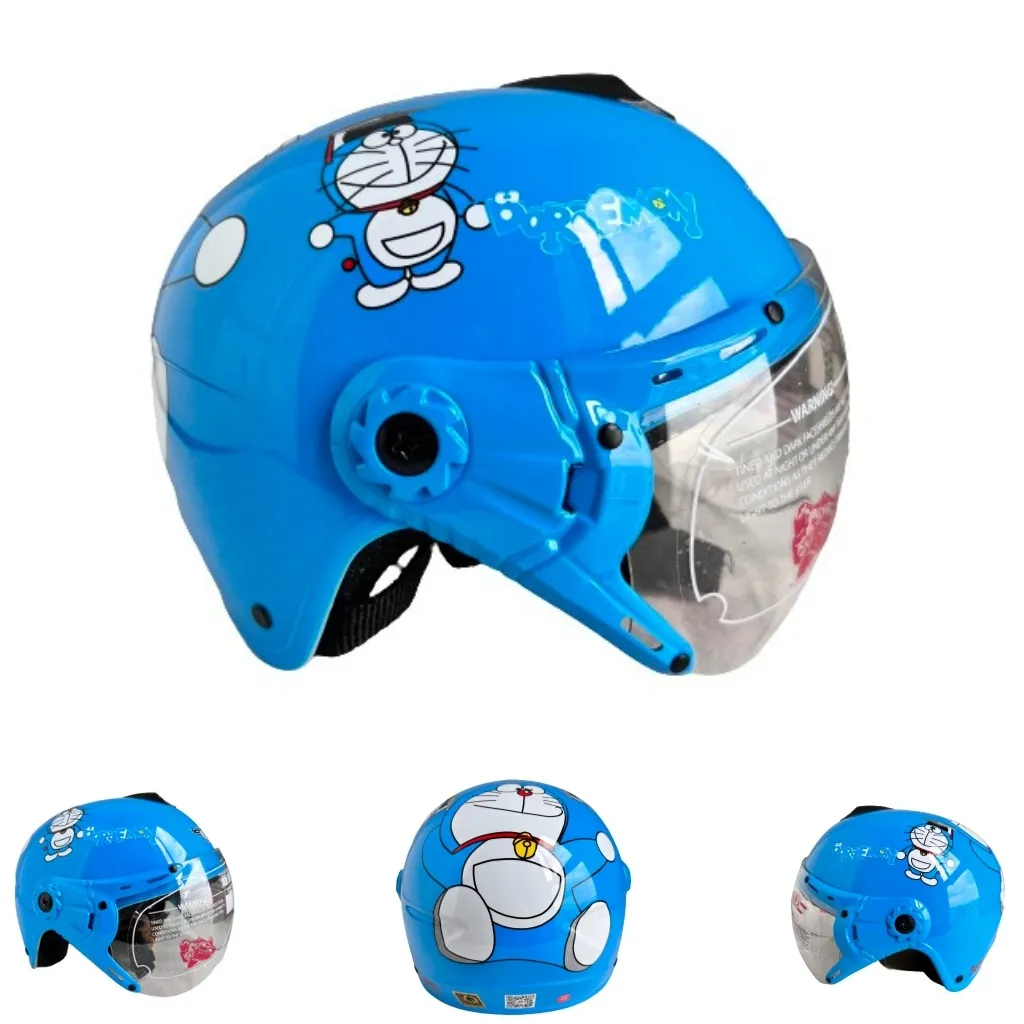 Ảnh Nón Bảo Hiểm Trẻ Em Có Kính Dành Cho Bé Từ 2 - 5 tuổi - V&S Helmet - Siêu nhân - Among US - Kitty - VS103KS 3