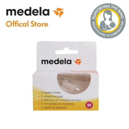 Ảnh Núm bình sữa | Medela hôp 2 chiếc, chất liệu silicon 4