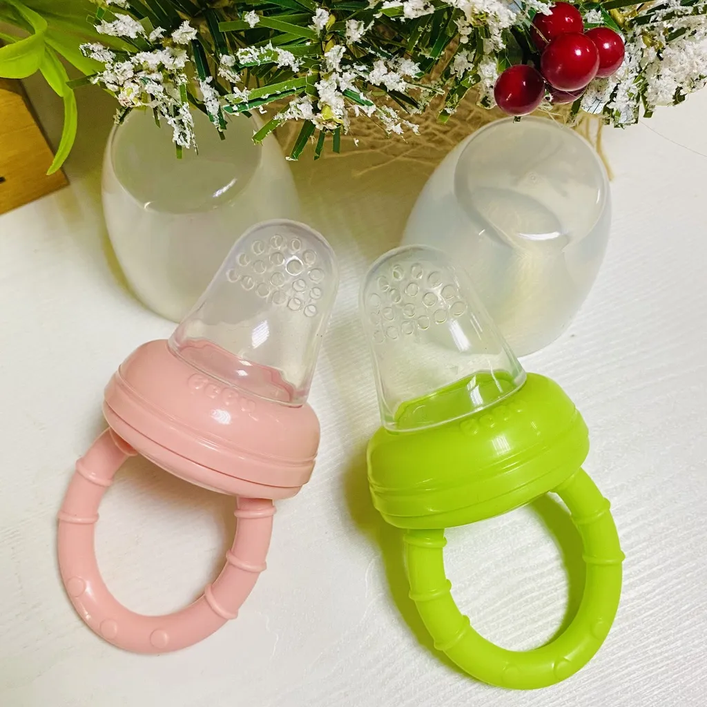 Ảnh Núm nhai Ăn dặm chống hóc cho bé BEBU 3