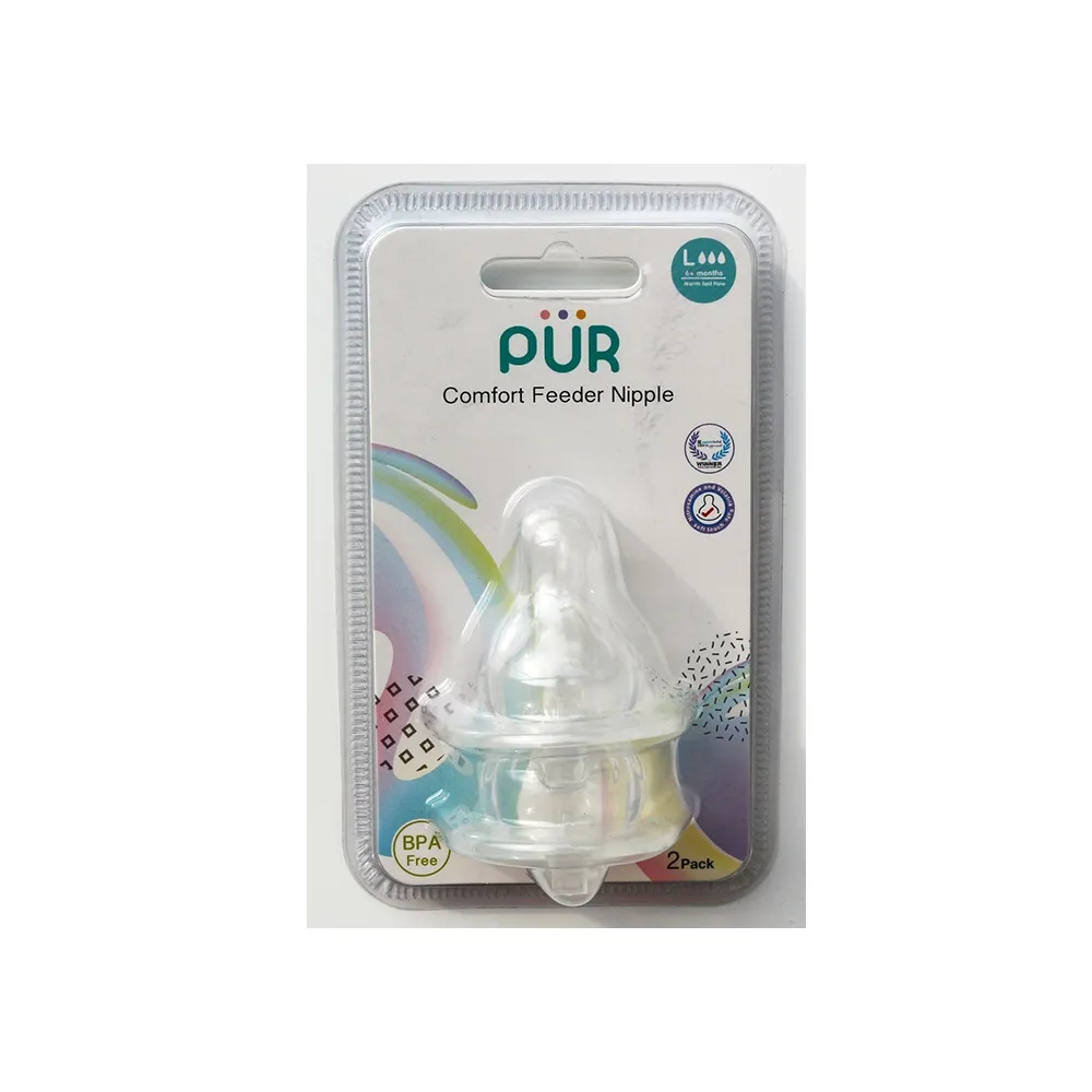 Ảnh Núm ti lẻ cho bình cổ thường Pur Comfort (Anti-Colic Feeding bottle) 3
