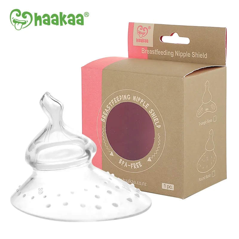 Ảnh Núm Trợ Ti Chỉnh Nha Cho bé Bú Haakaa. Bộ 1 Chiếc Đế Tròn Hoặc Đế Tam Giác. 4