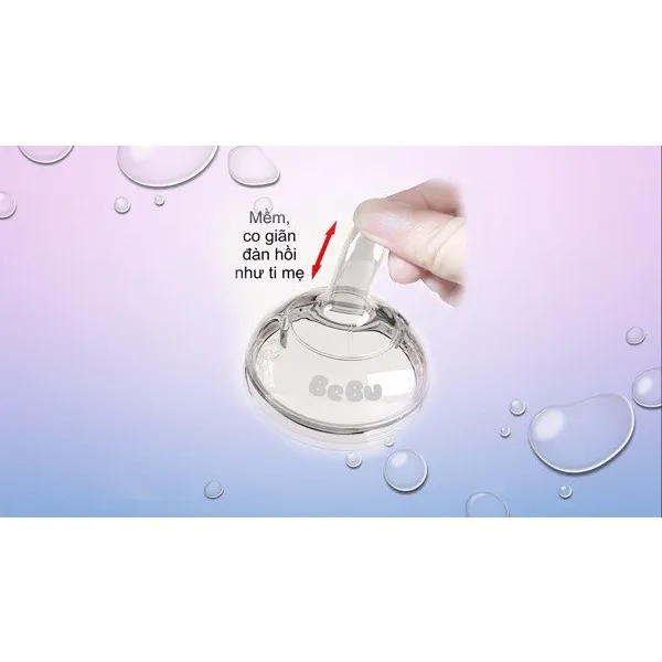 Ảnh Núm TY dành cho Bình sữa BEBU cổ rộng 4