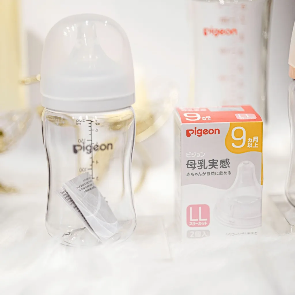 Ảnh Núm ty Pigeon siêu mềm Plus thế hệ III phiên bản Nhật (2 cái/hộp) 2