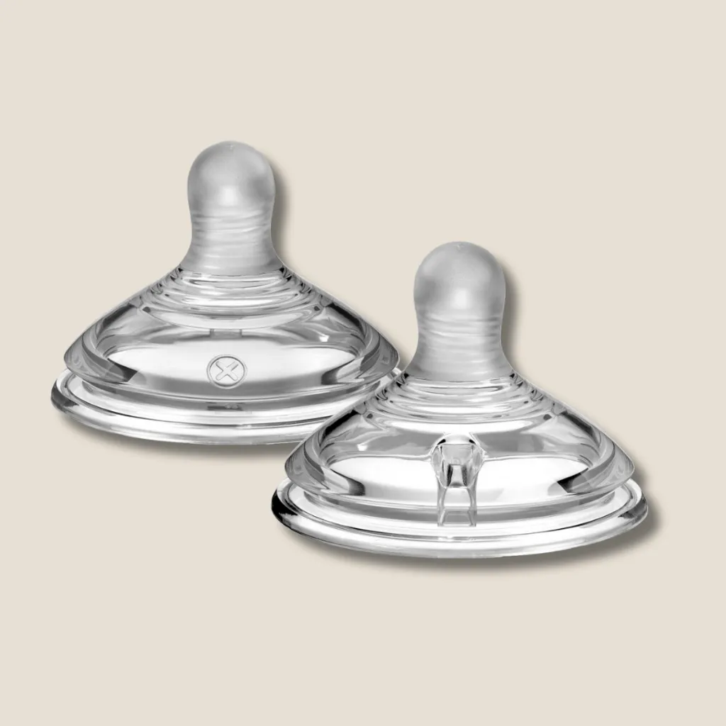 Ảnh Núm Ty Silicon Siêu Mềm Tự Nhiên Cho Bé Tommee Tippee Natural Start Vari Flow Từ Sơ Sinh (Vỉ đôi, tách lẻ) 3