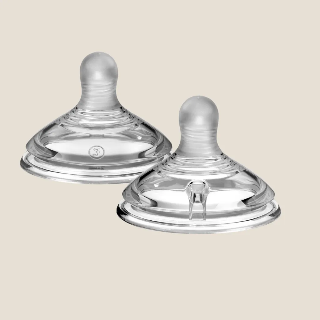 Ảnh Núm Ty Silicon Siêu Mềm Tự Nhiên Cho Bé Tommee Tippee Natural Start Fast Flow Từ 6 Tháng (Vỉ đôi, tách lẻ) 3